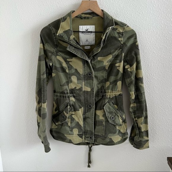 Hollister Jackets & Coats Hollister California Stretch Camo